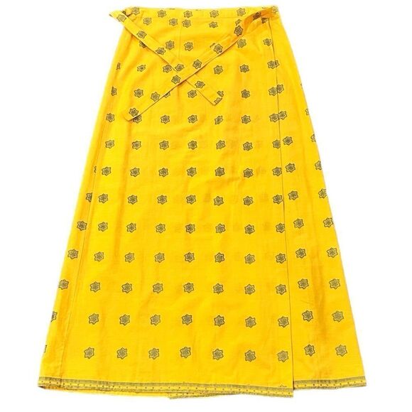 Good Things Women’s Wraparound Boho Straight Three-fold Maxi Skirt Size X-LARGE - Picture 6 of 16